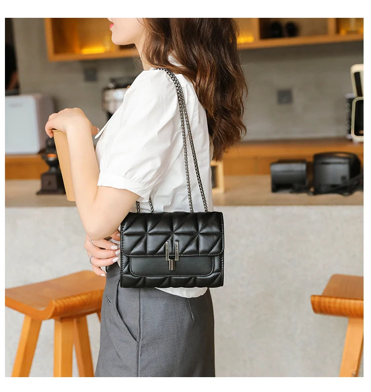Women's PU Leather Crossbody Shoulder Bag