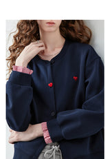 Women's Plaid Patchwork Cotton-Blend Jacket