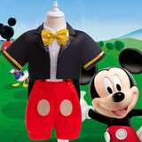 Mickey-Inspired Baby Cosplay 3-Piece Set