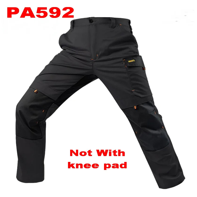 Men's Multi-Pocket Straight-Leg Cargo Pants