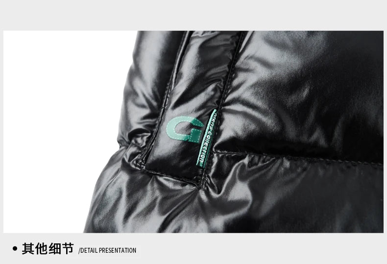 Men's Quilted Hooded Parka – Warm Winter Jacket