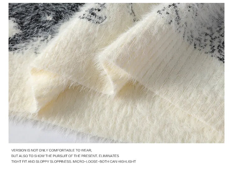 Men's Thick Crew Neck Winter Sweater
