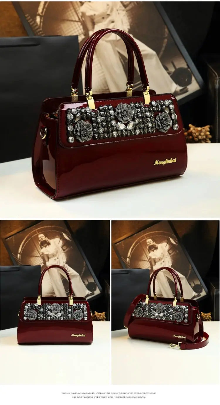 Luxe Leather Shoulder Bag for Women | ABQP