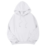 Autumn Winter Fleece Hoodies Fashion Casual Sweatshirts Men Women Harajuku Warm Oversized Pullovers 11 Colors Hip Hop Streetwear