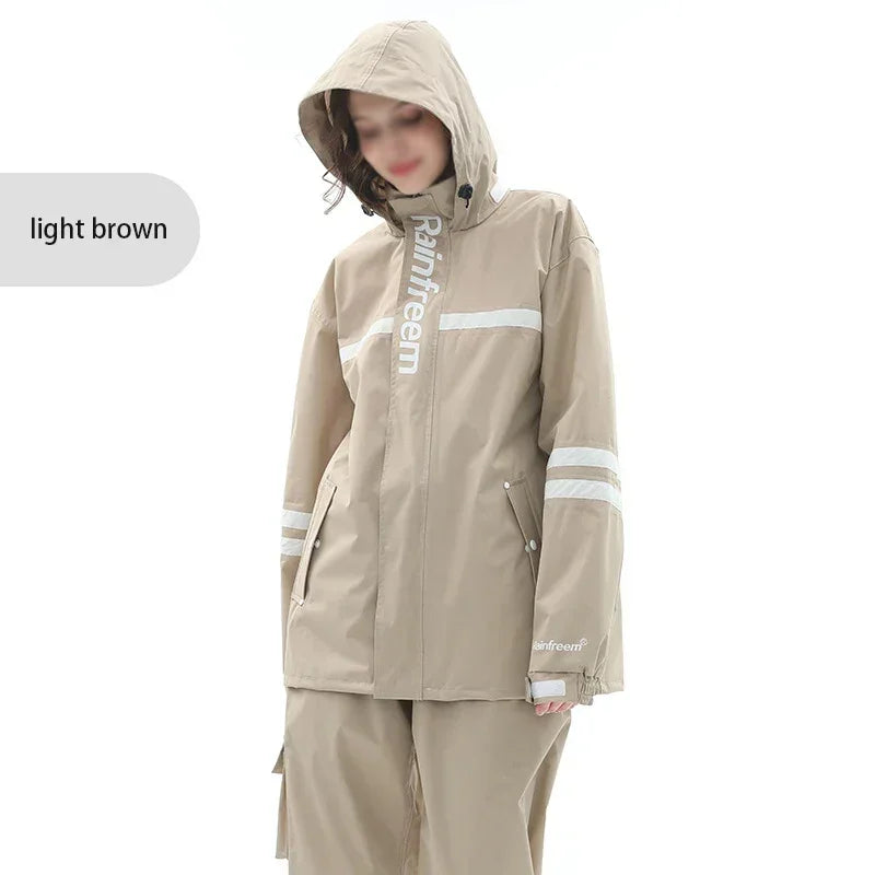 Waterproof Reflective Rain Suit – Jacket & Pants Set