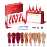 AS 9 Colors Magnetic Cat Eye Gel Nail Polish Set Jelly Pink UV LED Soak Off Gel Varnish Crystal Red Cat Gel Lacquer With Display