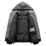 Men's Heavyweight Hooded Puffer Jacket | Plus Size