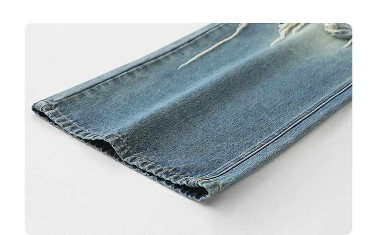 CHIC VEN Women Jeans Fashion Casual Loose High Waisted Wide Leg Denim Pants Streetwear Female Trousers Spring Autumn New 2026