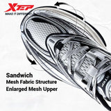Xtep Basque 2 Casual Shoes for Men Height-increasing Mesh Cushioning Retro Millennium Daddy Female Shoes 875219320012