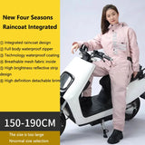 Unisex Waterproof Riding Jumpsuit Raincoat
