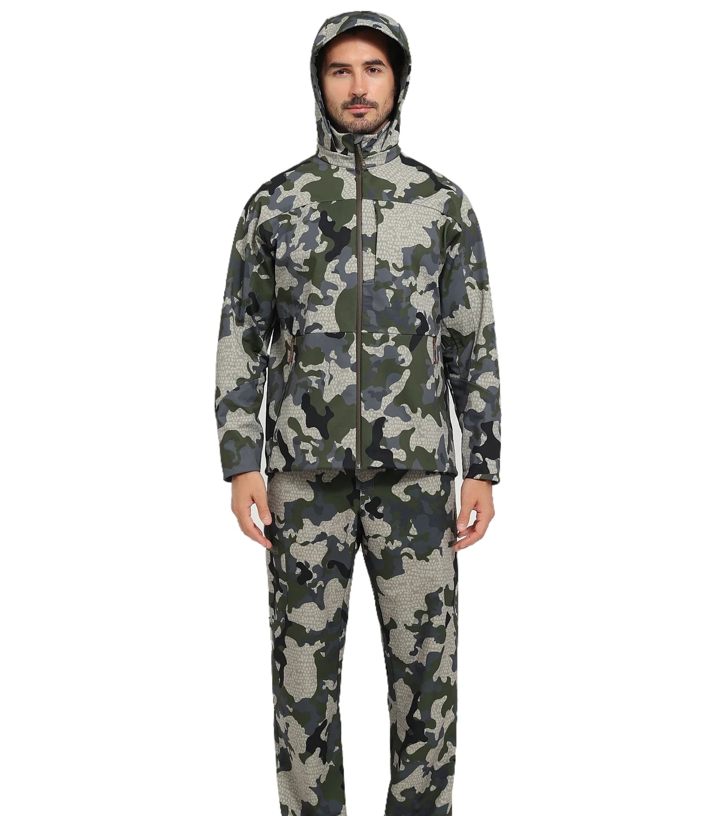 Men's Jetstream 3-in-1 Fleece Hunting Jacket Windproof Waterproof Breathable Lightweight Functional Steam Permeable