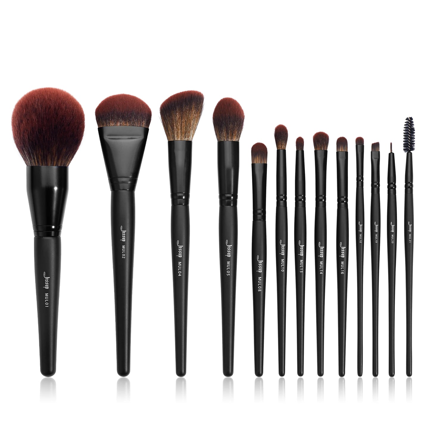 Jessup Professional Makeup Brush Set | 10–14 Pcs