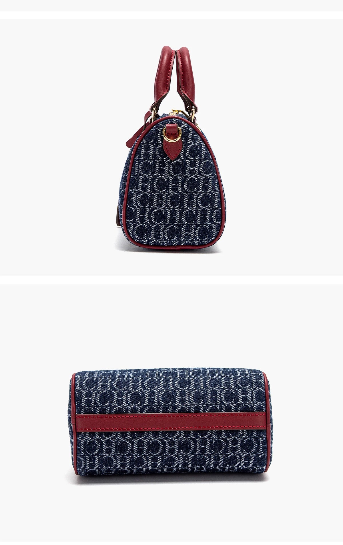 Women's Cowboy Splicing Pillow Bag