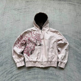 Y2K Harajuku Joker Graphic Zip-Up Hoodie