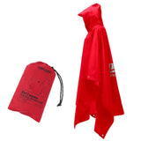 Men's Waterproof Hooded Raincoat – All-Weather Poncho