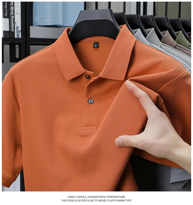 Premium 100% Cotton Polo Shirt for Men | Smart Casual