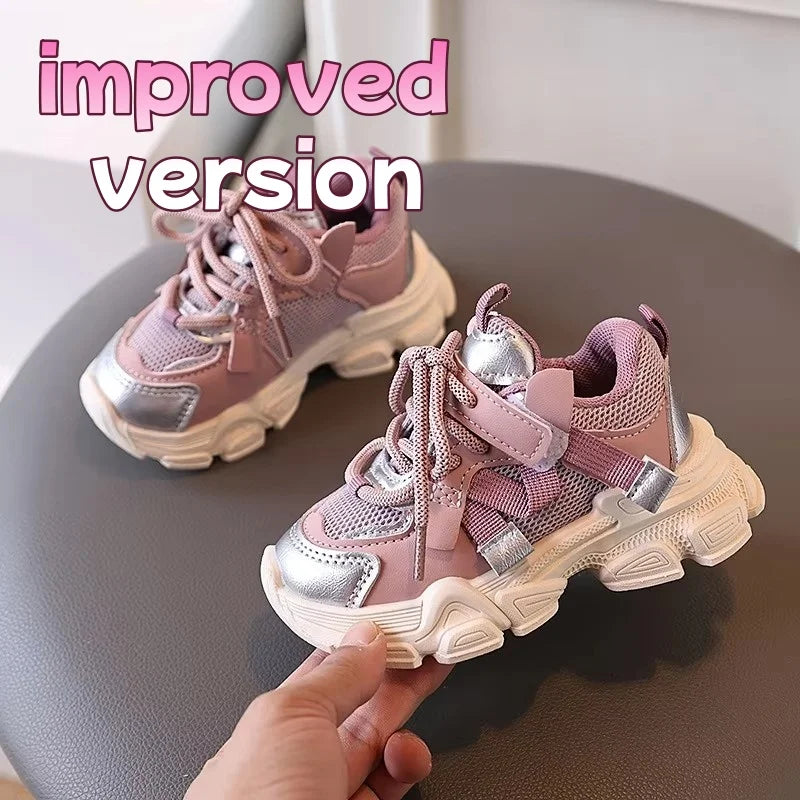 Kids’ Autumn Colorful Casual Sneakers