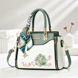 Women's Patchwork Shoulder & Crossbody Bag