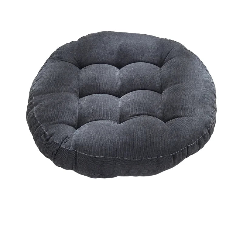 Round Floor Cushion Seating for Adults,Tufted Thick Meditation Cushion for Floor Seating Yoga Living Room Office