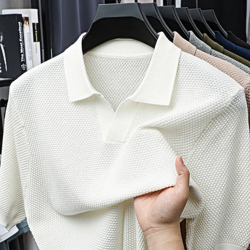 Men's Premium Cotton Polo Shirt | Relaxed Summer Fit