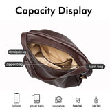2026 New Large Capacity Women's Shoulder Bag Genuine Leather Tote Casual Handbag for University Students And Commuters Crossbody