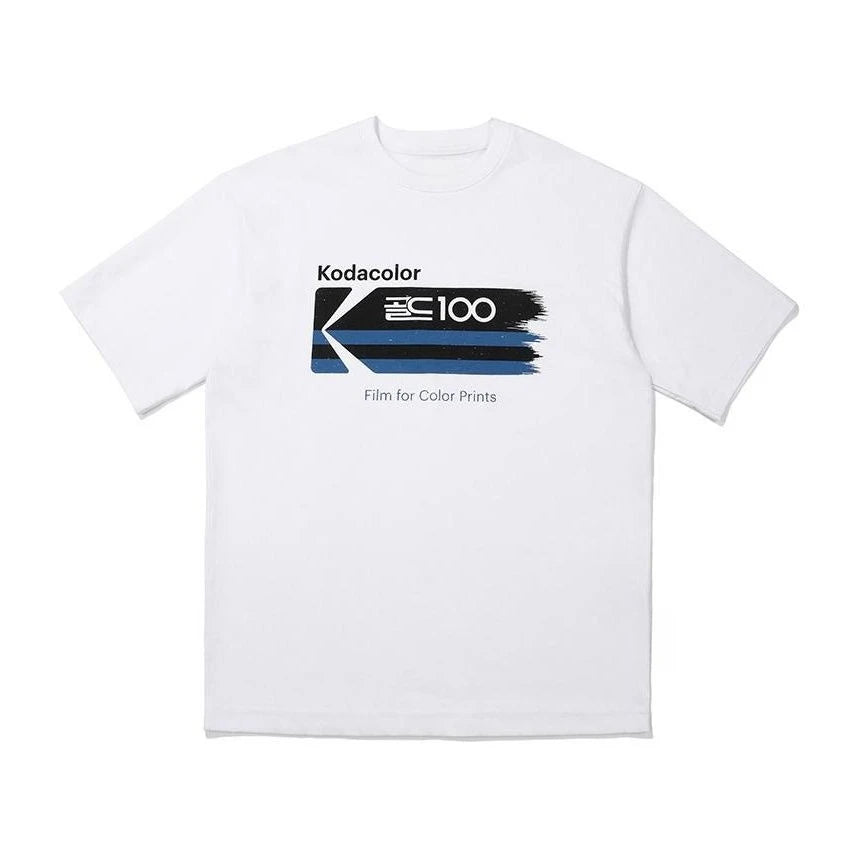 Kodak Polychrome Rainbow Graphic Tee — Unisex Vintage Retro Cotton T-Shirt