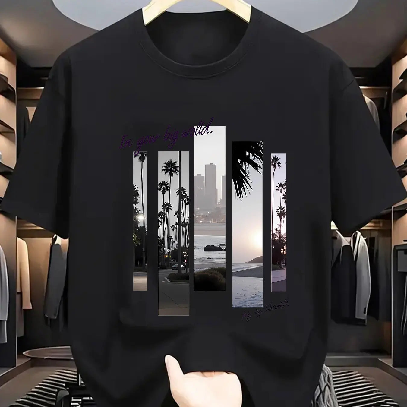 Men’s Premium Cotton Graphic Tee