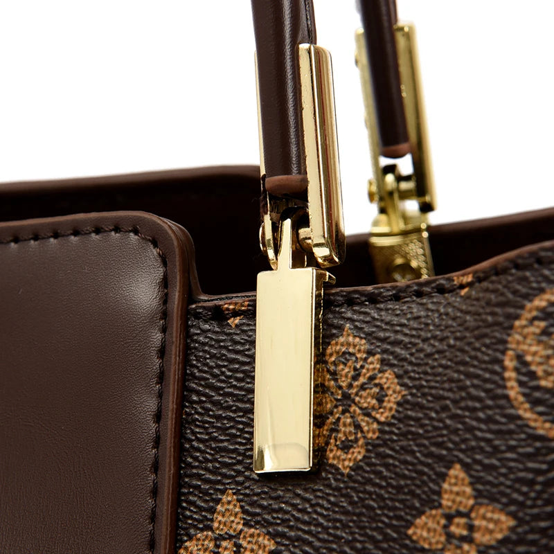 Luxury Print Leather Crossbody & Shoulder Bag