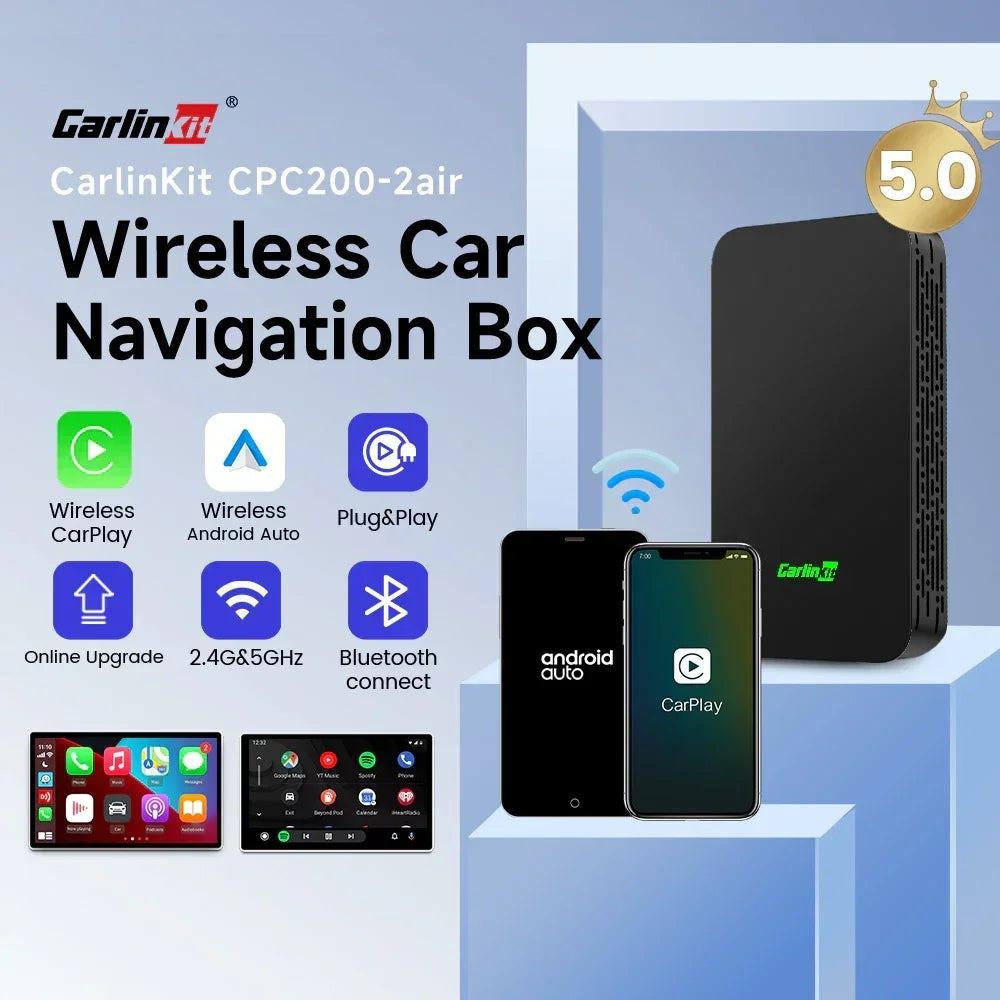 CarlinKit Wireless CarPlay & Android Auto Adapter