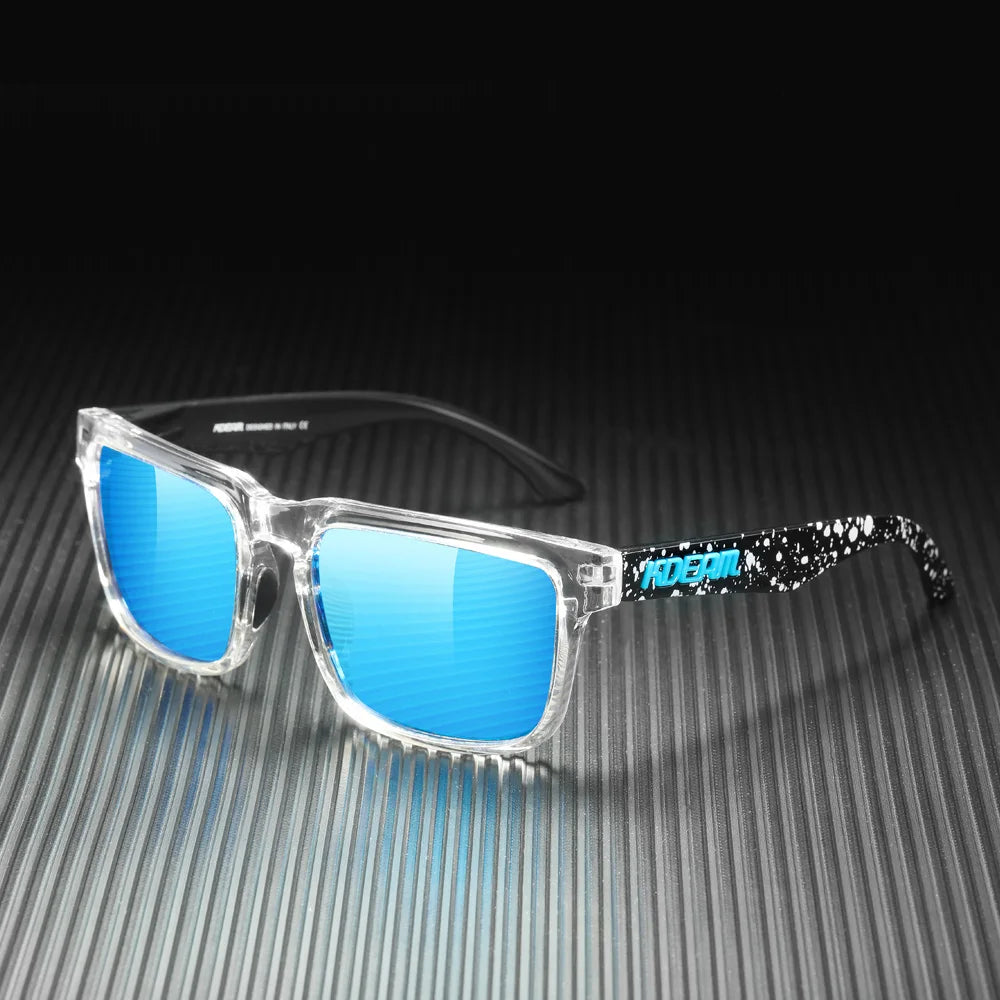 KDEAM Large Size Men's Sunglasses Polarized Photochromic Night Vision Goggles Oversized Sun Glasses With 154mm Width KD332 PLUS