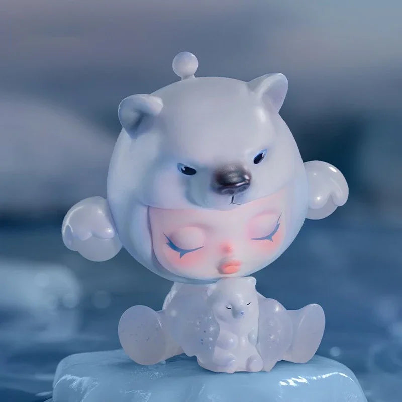 Pop Mart Skullpanda The Mare of Animals Series Blind Box Guess Bag Mystery Box Toys Doll Cute Anime Figure Ornaments Gift