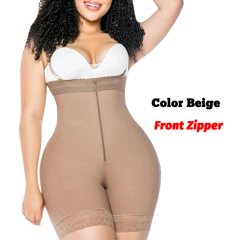 High Waist Seamless Butt Lifter Shapewear – Firm Control Tummy Girdle