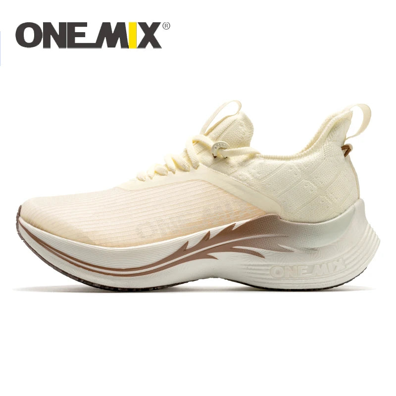 ONEMIX Carbon Plate Marathon Running Racing Shoes Professional Stable Support Shock-relief Ultra-light Rebound Sport Sneakers