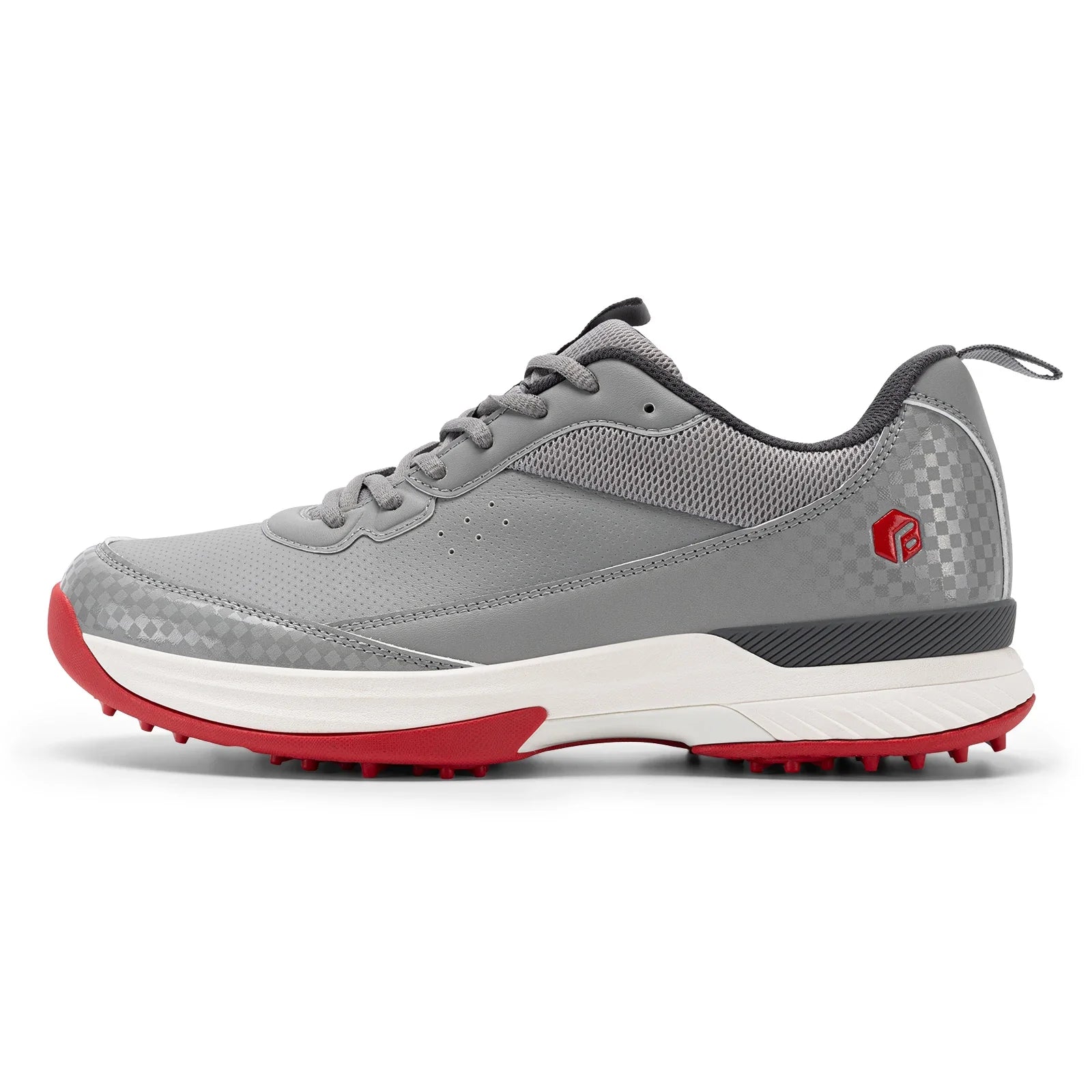 FitVille Wide Golf Shoes Men Professional Outdoor Water Resistant Golf Shoes for Course with Spikes