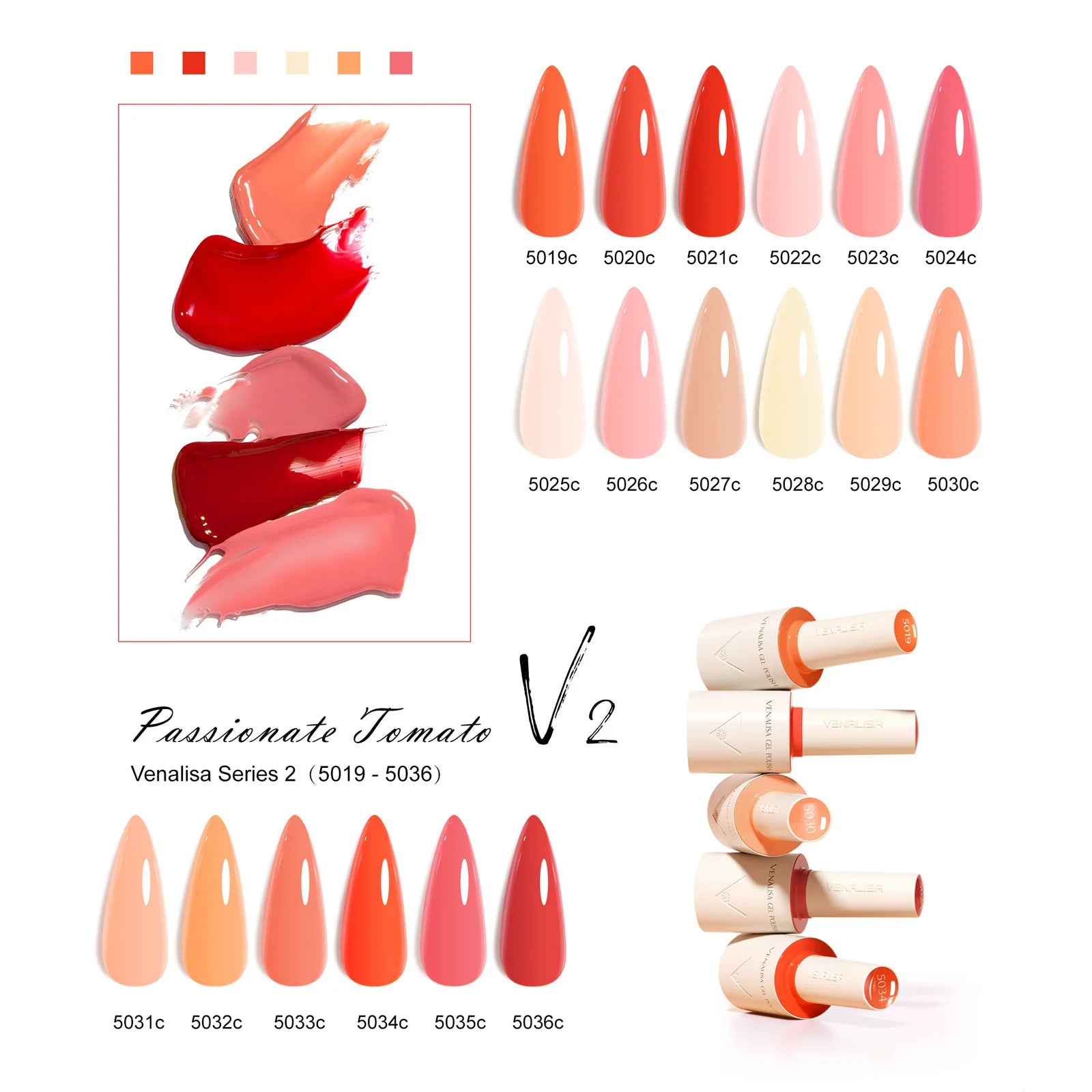 VENALISA VIP Kit 10ml Nail Gel Polish HEMA TPO FREE Neon Jelly Gel Pigment Professional Nail Art Long-lasting Gel Nail Varnish