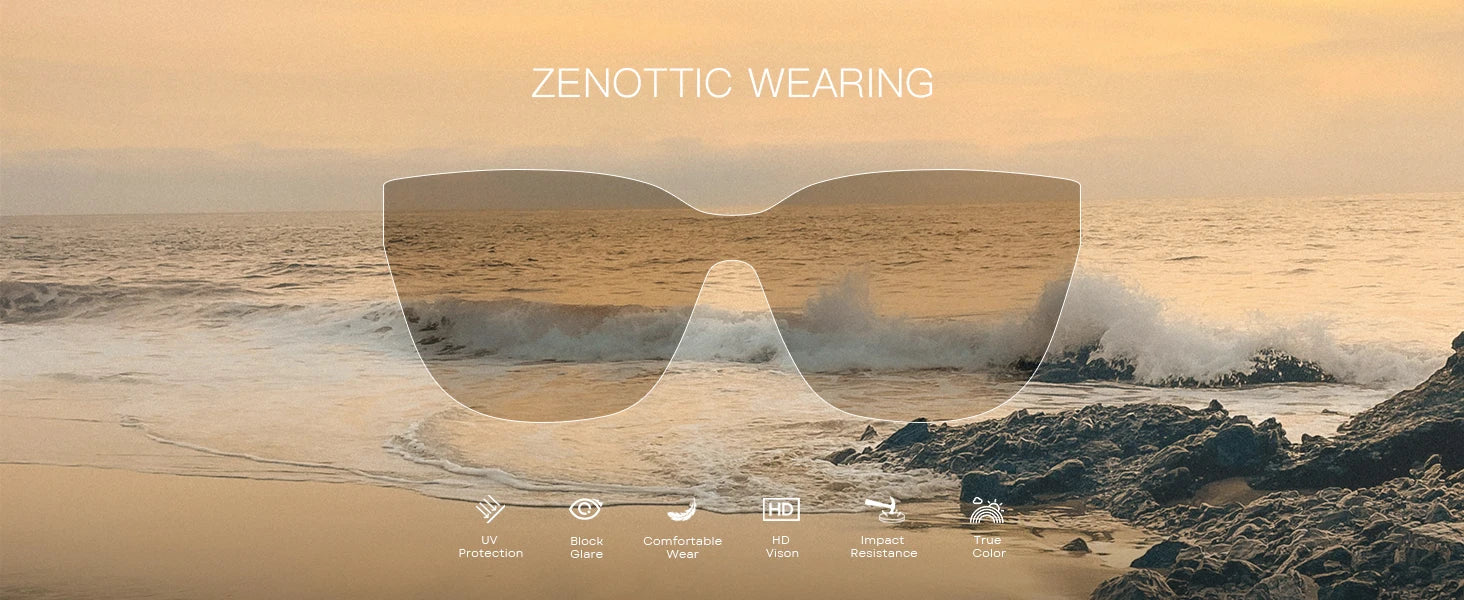 ZENOTTIC Retro Square Polarized Sunglasses for Women Vintage Sun Glasses UV400 Protection Trendy Shades Fashion Style