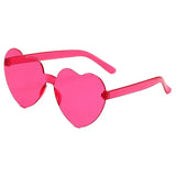 Women's Heart Sunglasses Wholesale 12-100PCS Wedding Bachelorette Bridesmaid Beach Party Multi-Color Photo Props Gifts