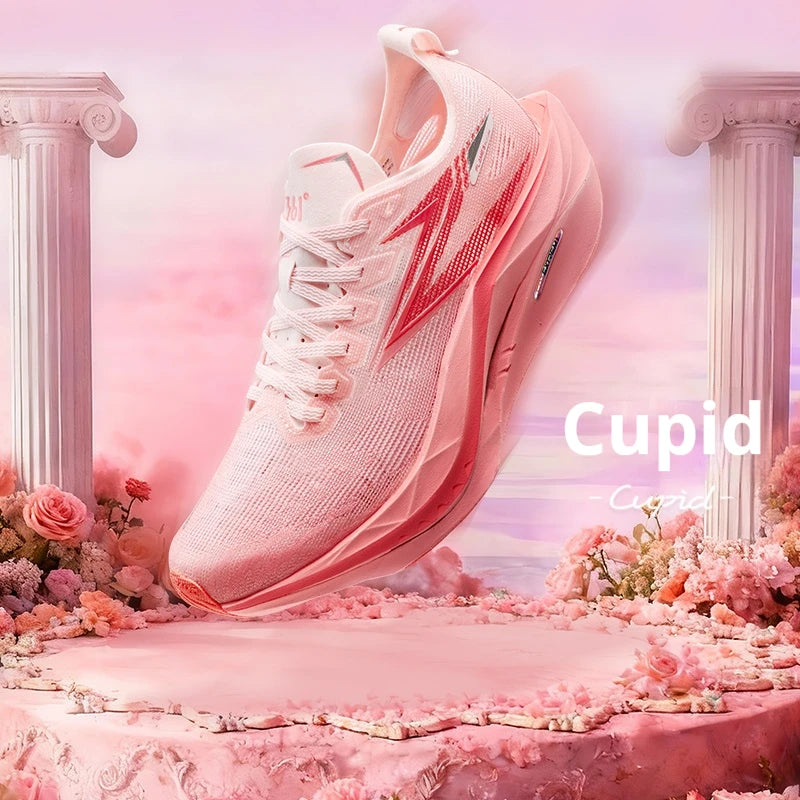 361 Degrees Flame 5 Future Running Shoes New Marathon Plate Racing Carbon Breathable Durable Cushion Stable Sneakers 672612207