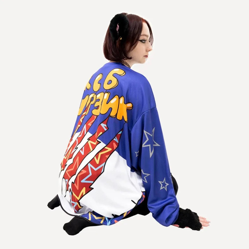 Mesh KSB Murzik Long Sleeve Baseball Jersey