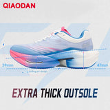QIAODAN TG PLAID Running Shoes 2026 For Man Trainers Cushioning Carbon Board Sport Shoes Rebound Training Sneakers QDB023253295