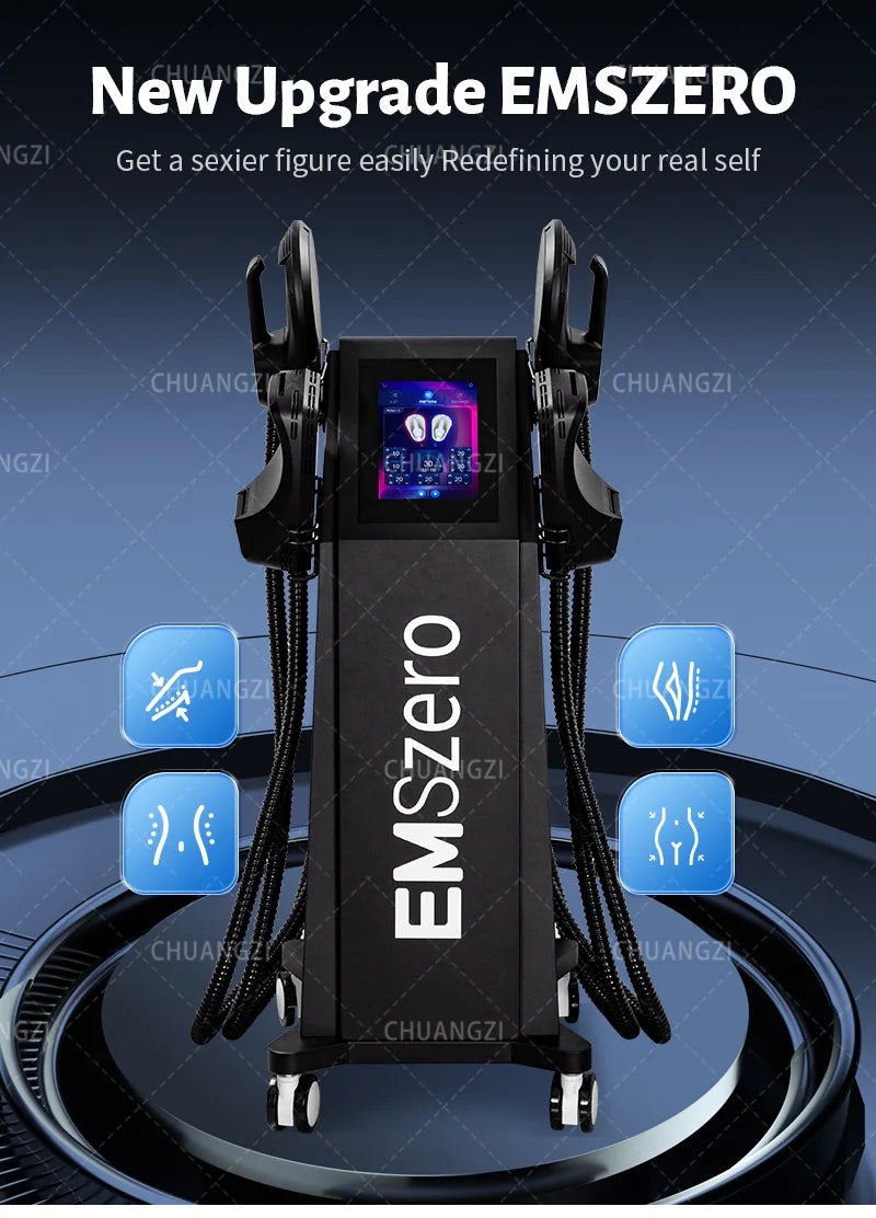 EMSZERO PRO 6500W NEO Slimming Machine EMS+EMT/RF Nova Body Sculpting EMS Pelvic Muscle Stimulator Salon