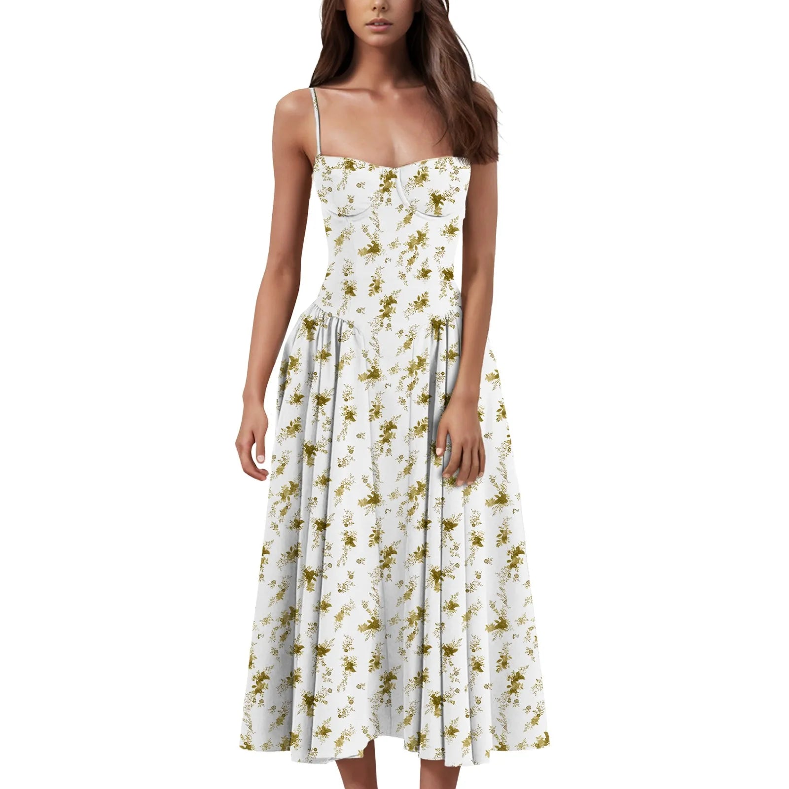 Enchanting Garden Party Midi Dress
