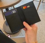 Genuine Leather Credit Card Holder for Women And Men with Free Embossing Personalized High-Quality Protective Bank Card Case