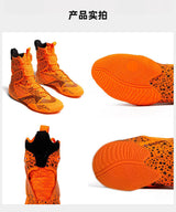 Boxing Shoes Men Boxing Boots Top Quality Combat Athletic Breathable Fighting Sneakers Casual Non-Slip Equipment Wrestling Boots