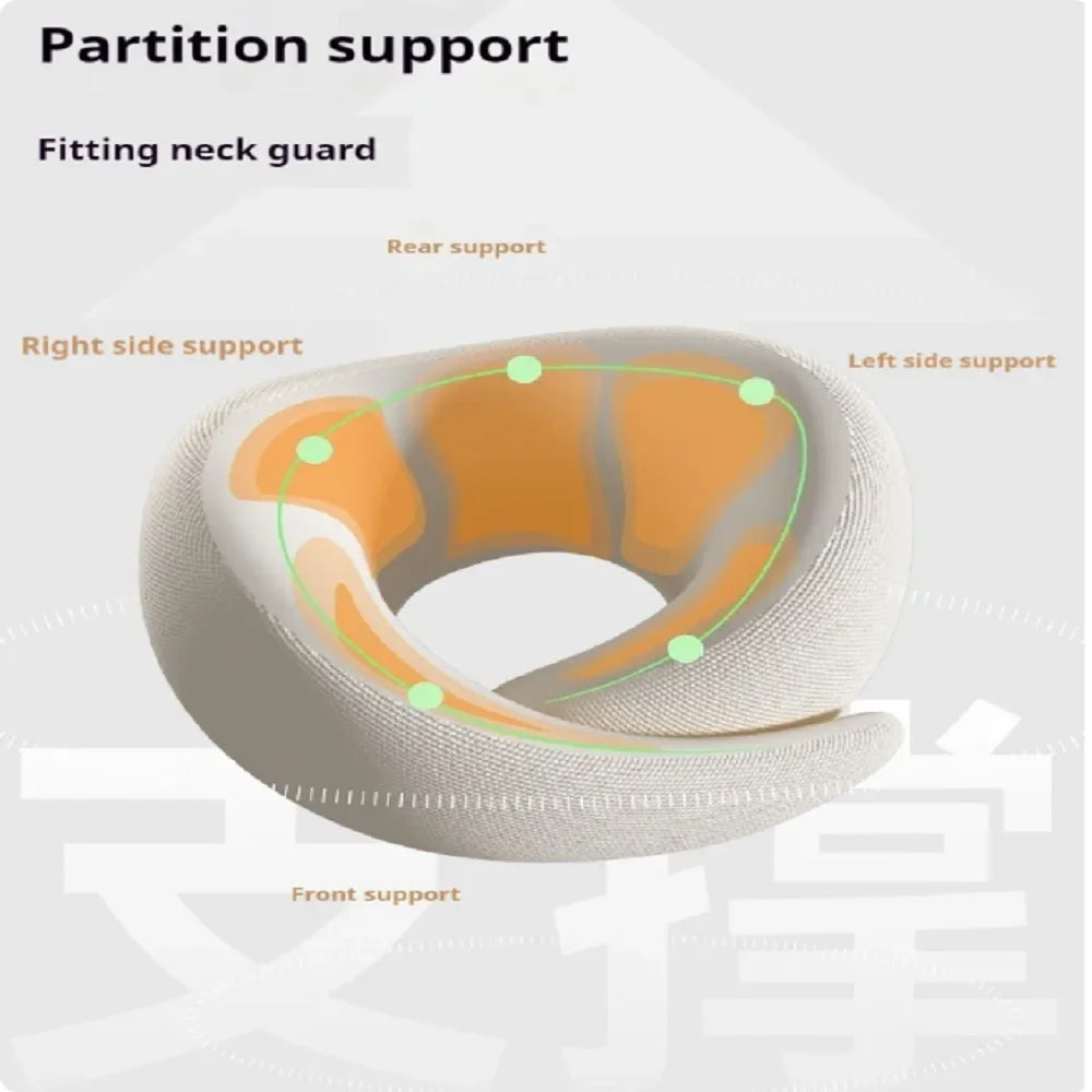 U-Shaped Memory Foam Travel Neck Pillow