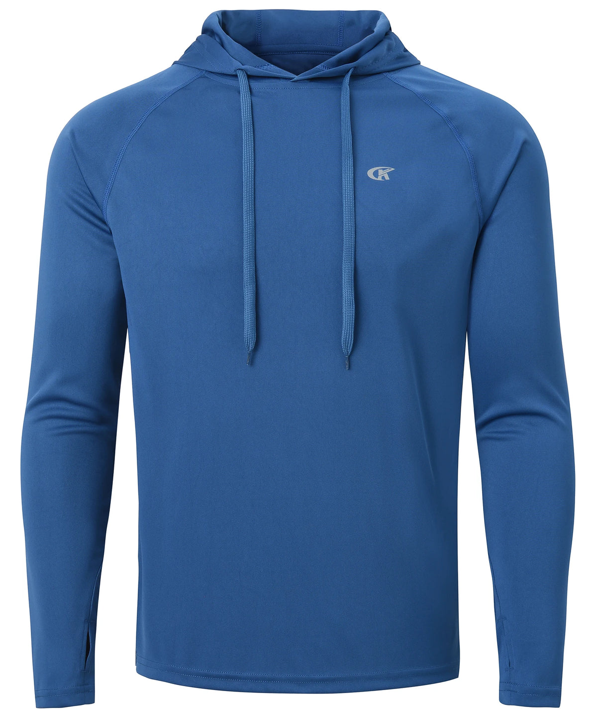 Summer Men's Long Sleeve UPF 50+ Hoodie T-Shirts, Rash Guard Quick Dry T-shirt Outdoor Sport Running Pullover