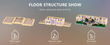 3500PCS Springfield Elementary School Building Blocks Idea Anime Street View Modular Architecture Brick Model Bricks Toys for Adults Christmas Gift