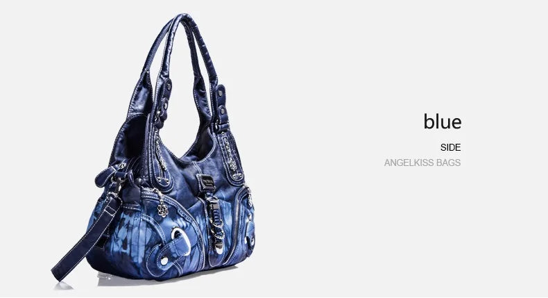 Vintage Women Handbags Shoulder Bag Top-handle Handbag Fashion Vintage Dumpling Pack Shoulder Bag Tote Bag Hobos Large Purse
