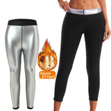 Women’s High-Waist Sauna Sweat Pants - USA-Made Slimming Body Shaper