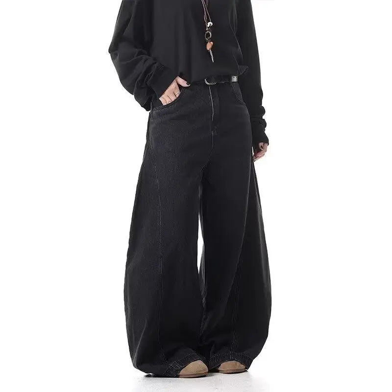 Men’s Wide Leg Jeans – Loose Fit Denim